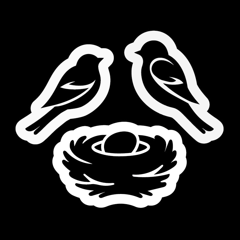 Bird's Nest Stencils - Plata Chalkboards