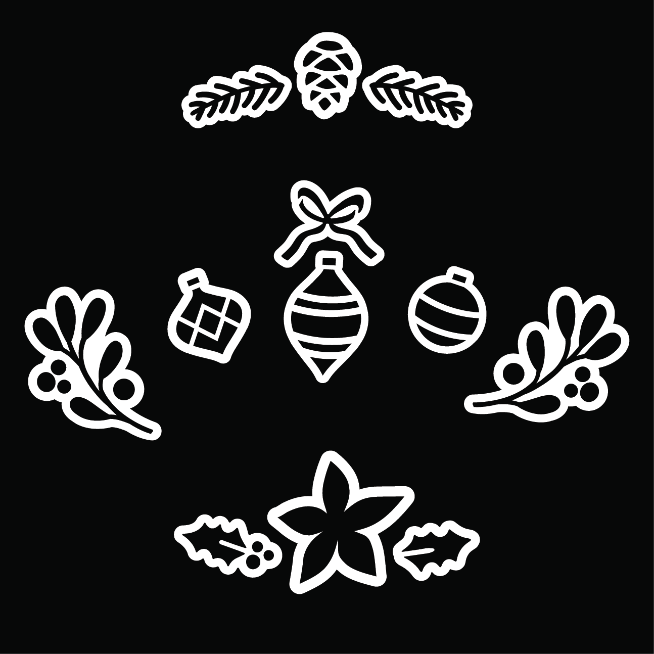  Plata Chalkboards Magnetic Christmas Stencils for Chalk  Boards, 9 Reusable Chalkboard Stencils for DIY Christmas Signs, Christmas  Craft Holiday Winter Snowflake Stencils, DIY Christmas Decorations : Arts,  Crafts & Sewing