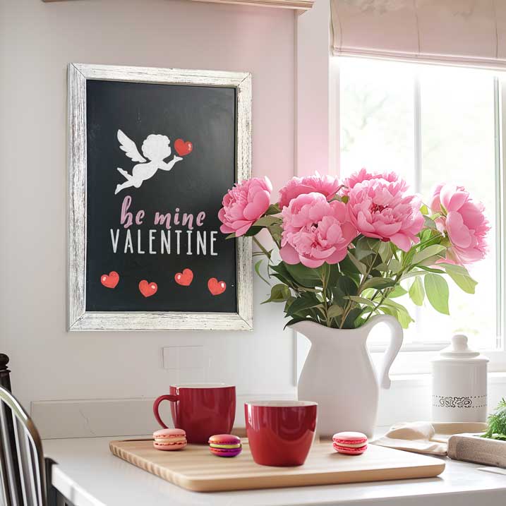 Valentine's Day Stencil - Plata Chalkboards