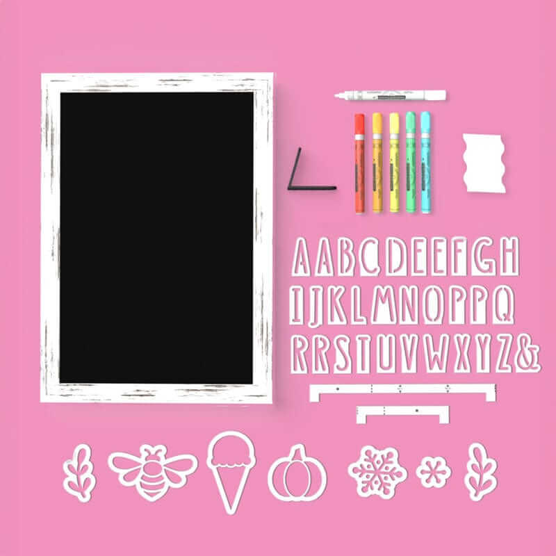 Framed Chalkboard Kit - Plata Chalkboards