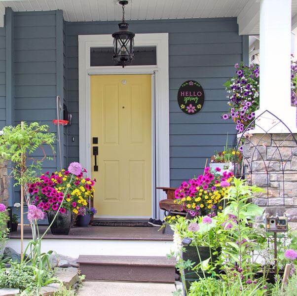 Magnetic Four Season Chalkboard Calligraphy Stencils: Spring word stencil with small and large flower stencils, Summer word stencil with small and large lemon stencils, Autumn word stencil with small acorn and large Maple leaf stencil, Winter word stencil